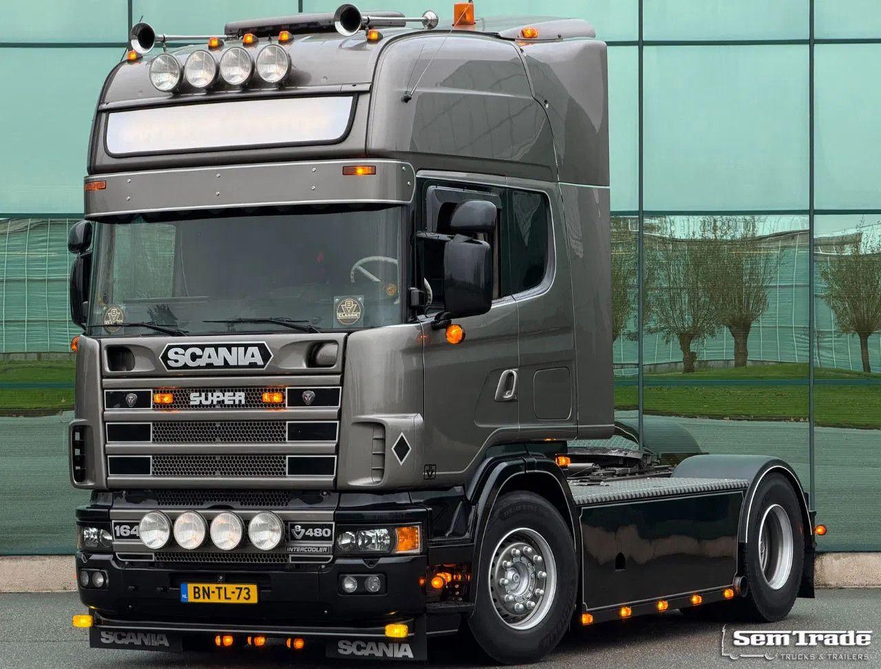 Scania R164-480 V8 KING RETARDER MANUAL GEARBOX SHOWTRU