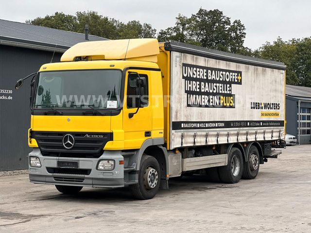 Mercedes-Benz Actros 2532 MP2 Euro5 6x2 Pritsche+Plane mit LBW