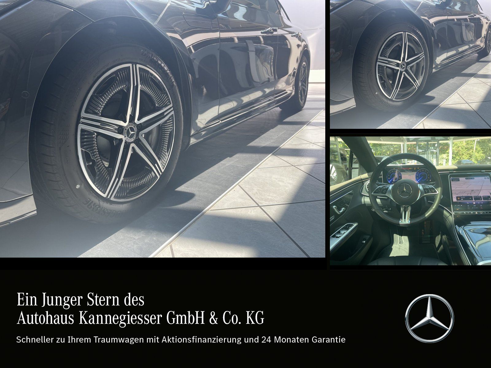Mercedes-Benz EQE 300 AMG-NIGHT PANO-DACH HA-LENKUNG 2024 foto 2