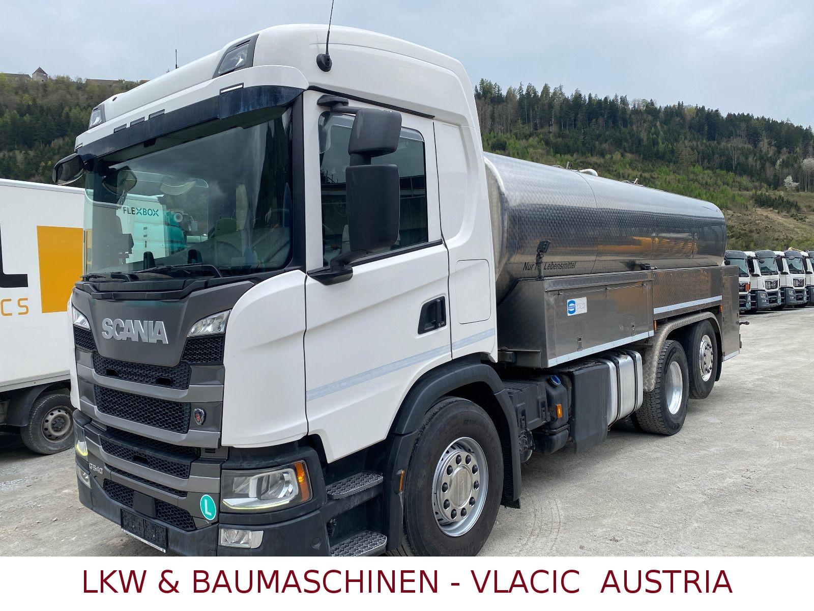 Scania G540 Isoliert 3 Kammer 16000L JANSKY