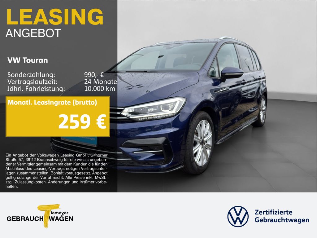 Volkswagen Touran 1.5 TSI DSG R-LINE LM17 NAVI KAMERA VIRTU