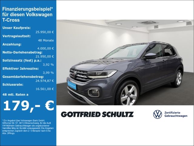 Volkswagen T-Cross 1.5 TSI DSG LED NAV KAMERA Style ALLSEAS