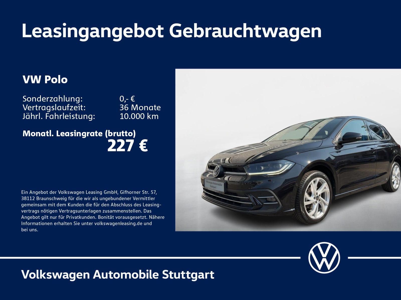 Volkswagen Polo Style 1.0 TSI DSG ACC LED Navi SHZ Klima   