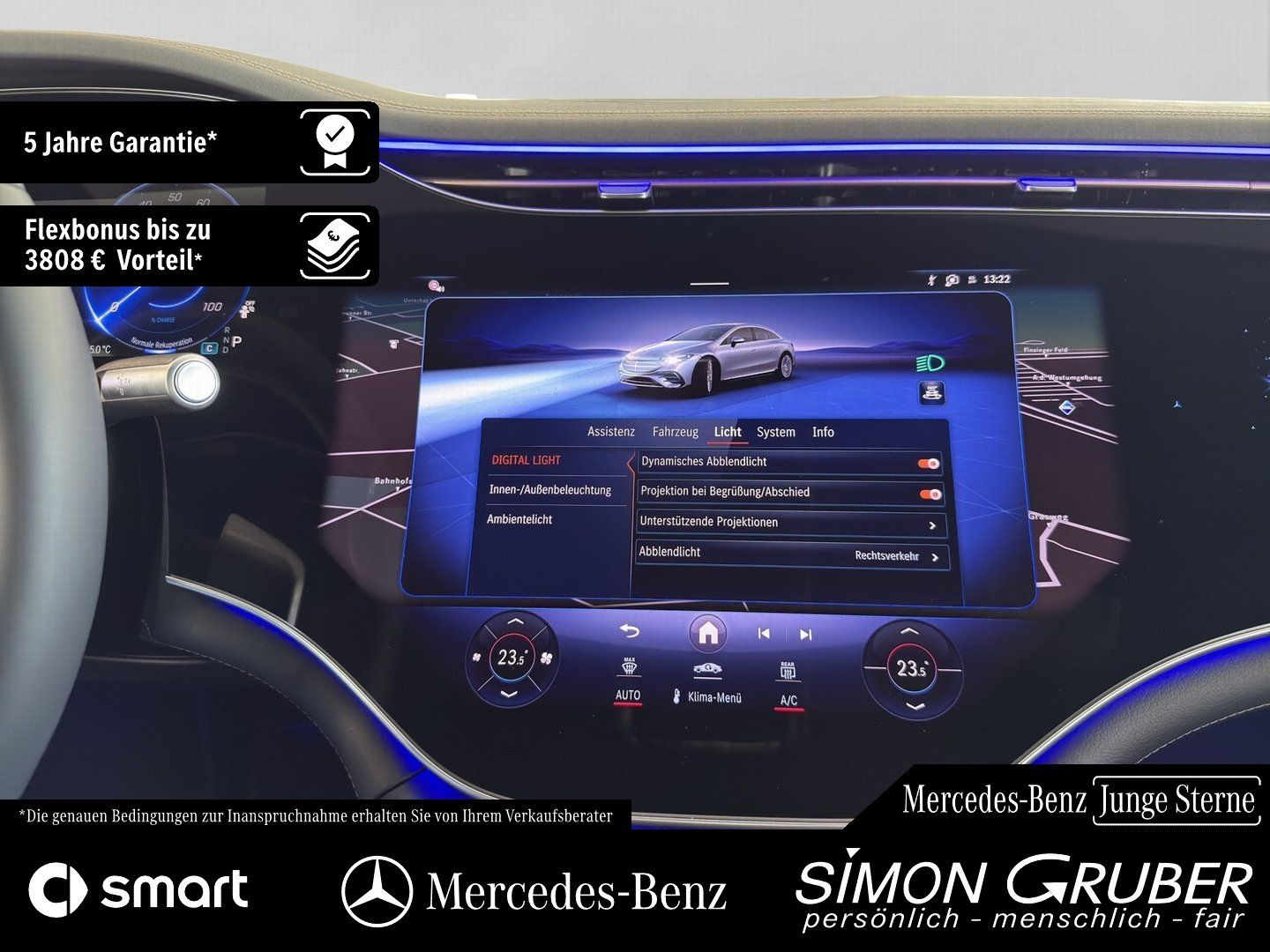 Fahrzeugabbildung Mercedes-Benz EQS 450 4M AMG Elec. Art Hyperscreen HAL Mod2026