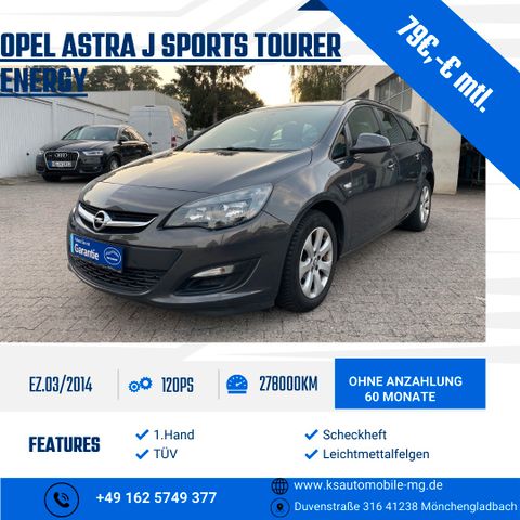 Opel Astra J Sports Tourer Energy*1.Hand*TÜV HU NEU*