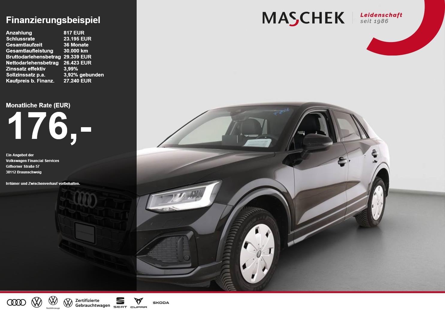 Audi Q2 35 TFSI S tronic Black inkl. WR R-Cam Naviplu