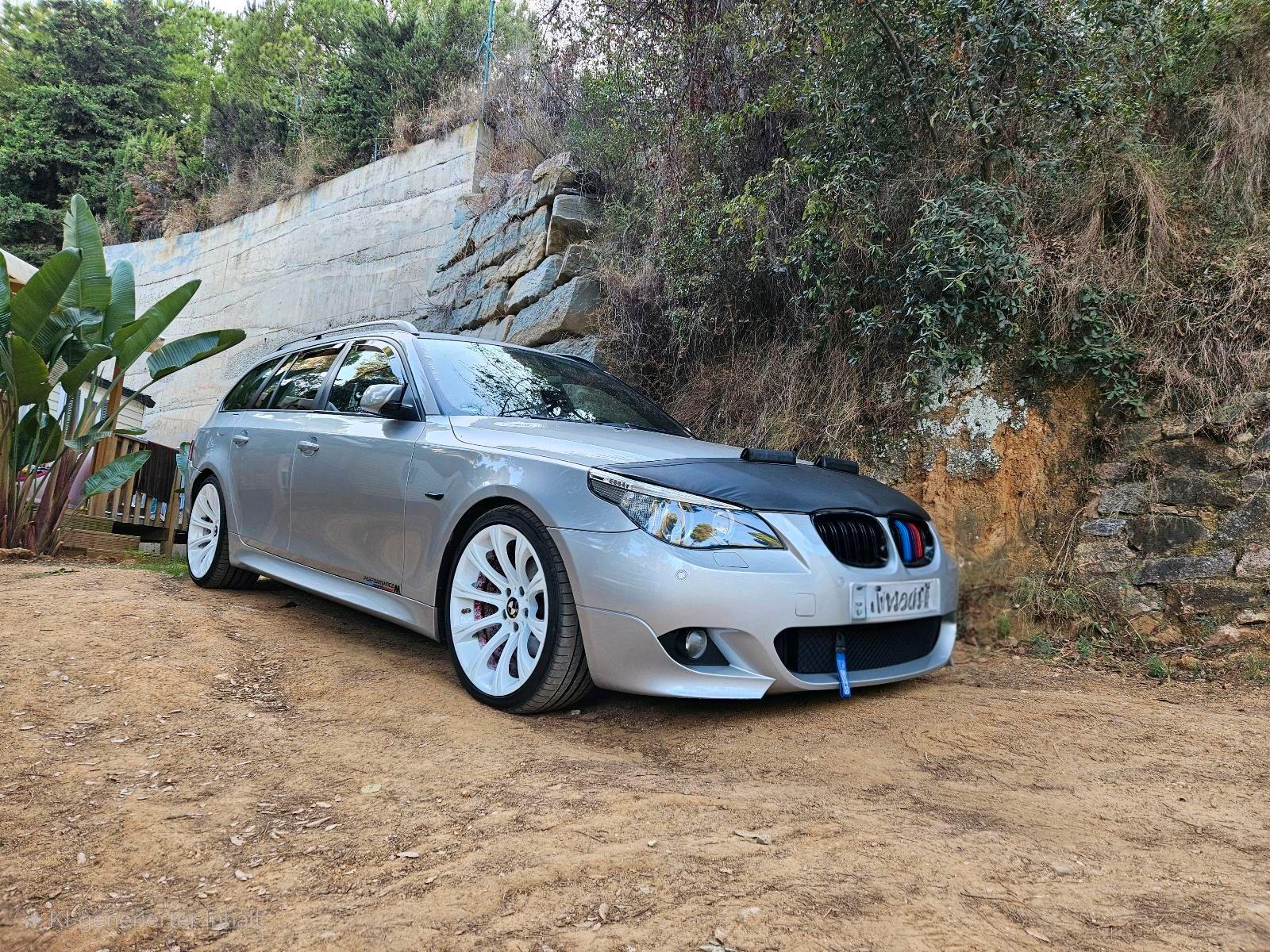 BMW 525 2005 — вигляд ззаду
