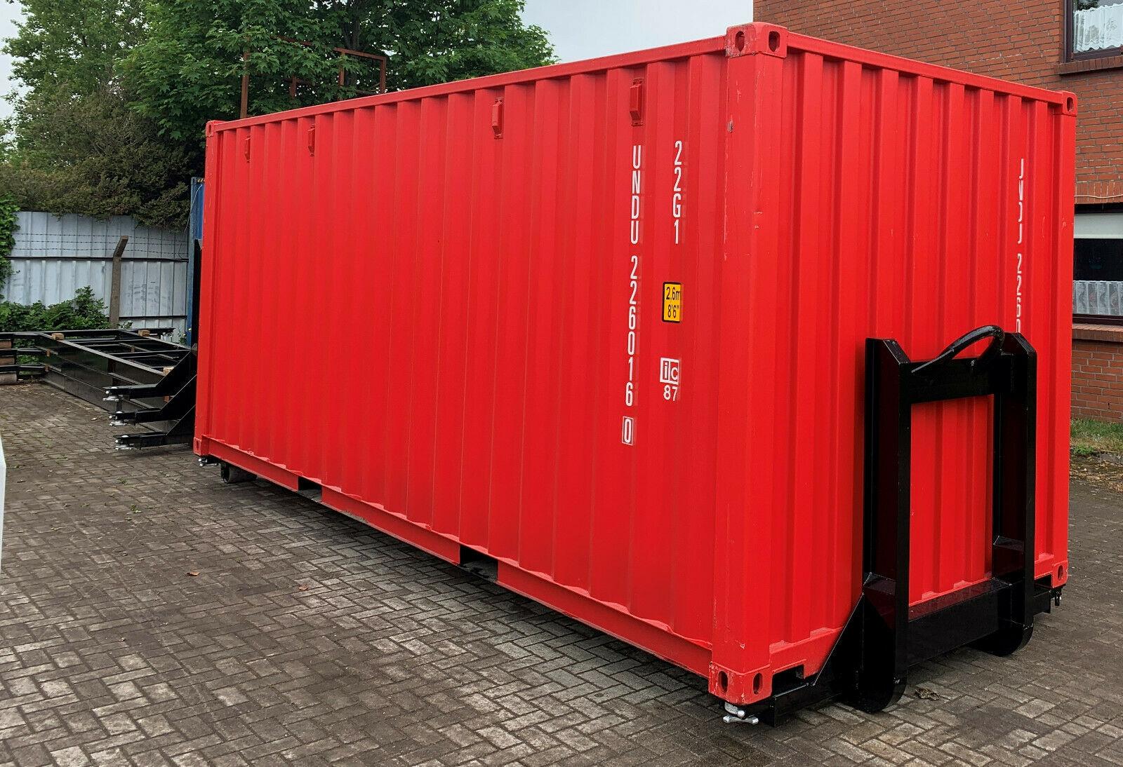 Mercedes-Benz 20 Fuß Lagerbehälter mit DIN-Unterrahmen