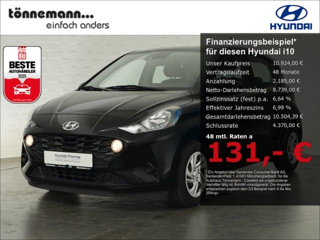 i10 SELECT+SITZHEIZUNG+PARKPILOT HI+ALARMANLAGE+