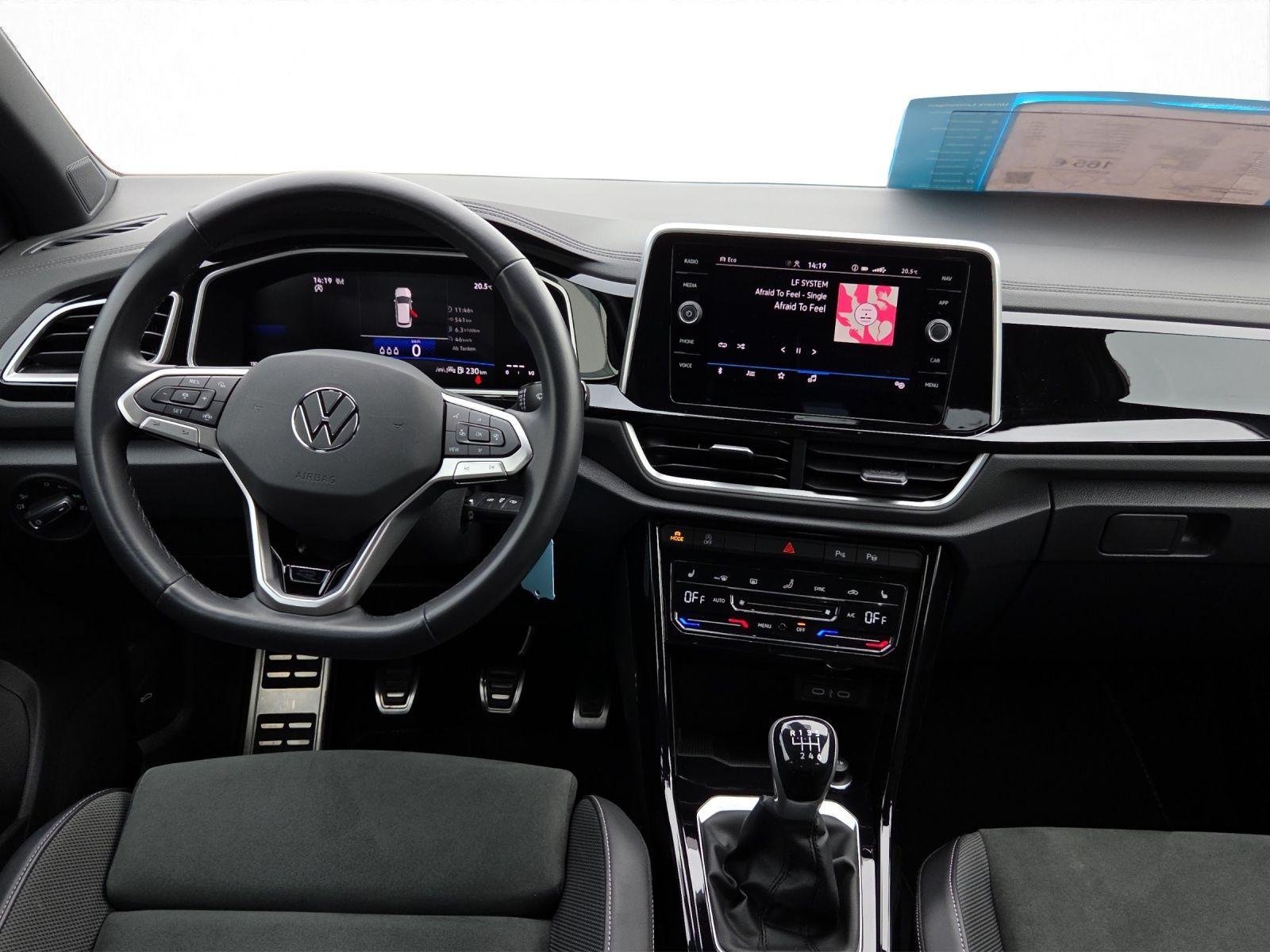 Volkswagen T-Roc 1.0 TSI R-Line *Navi*AHK*Kamera*LED+*SHZ*E, миниатюра 6