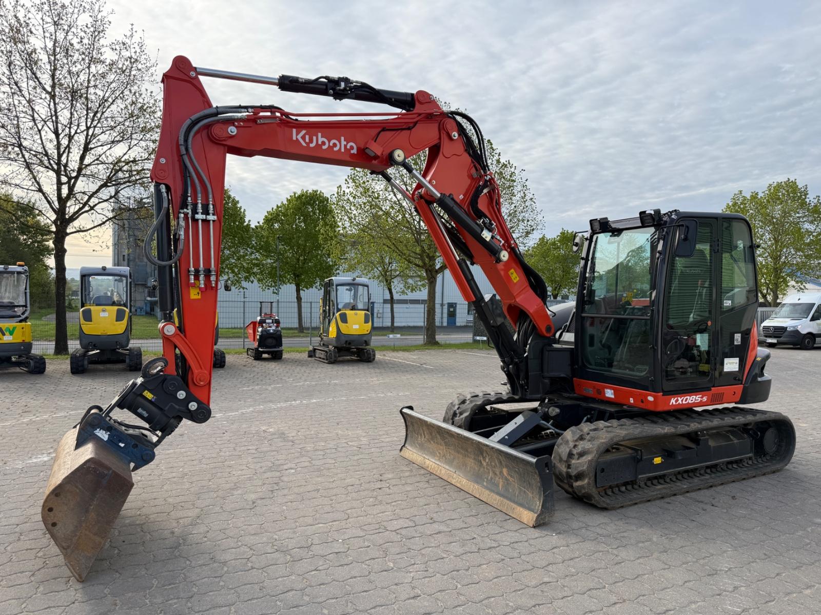 Kubota KX085-5, Bj. 25, 150 BH, hydr. VA, Tilt HS08