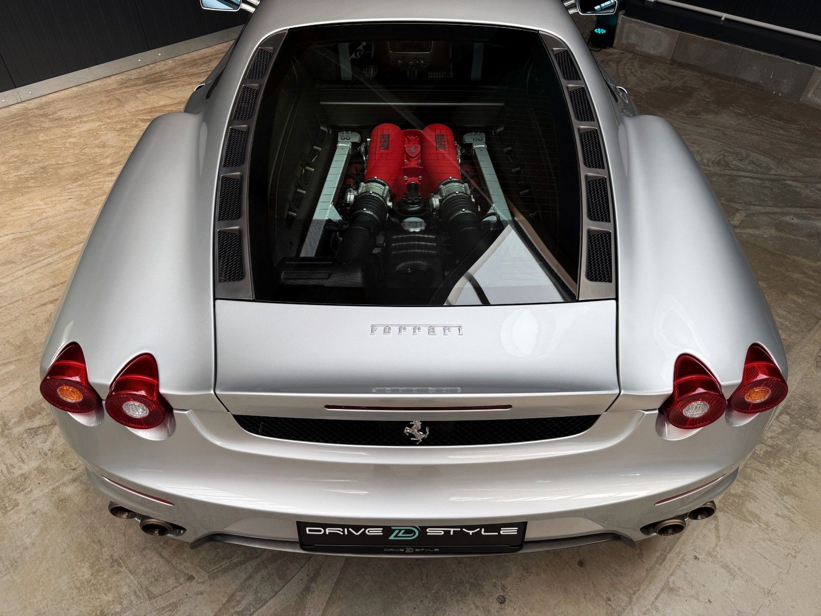 Fahrzeugabbildung Ferrari F430 F1 + Argento Nürburgring + Innen Blue Scuro