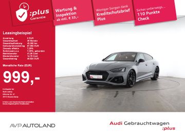 Audi Leasingangebot: Audi RS5 Sportback TFSI quattro performance PANO