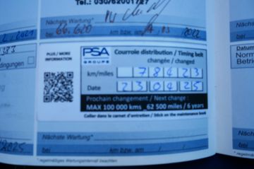 Fahrzeugabbildung Peugeot 2008 Active #Zahnriemen bei 78Tkm erneuert.