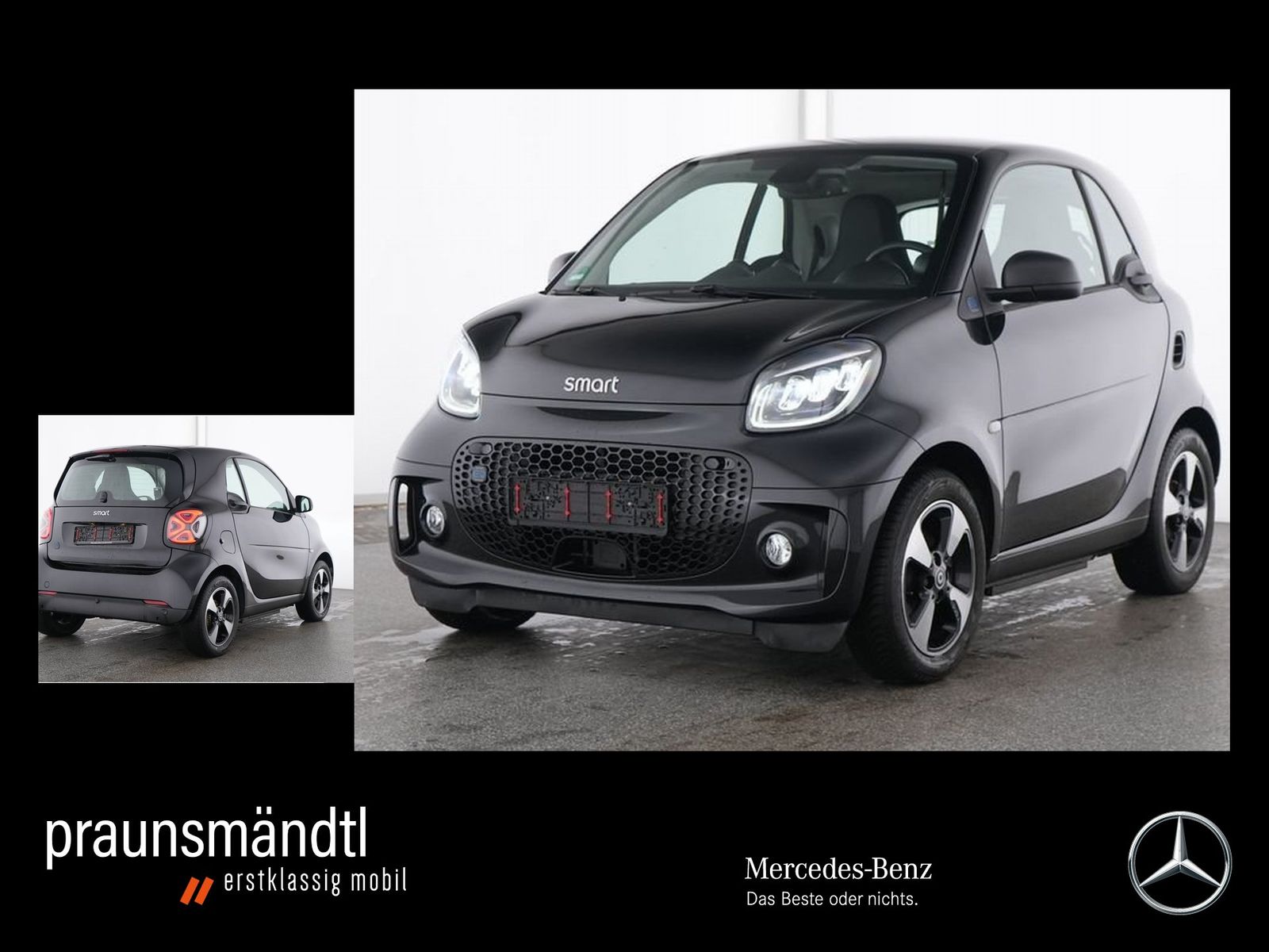 Smart ForTwo EQ Passion Exclusive 22KW/Panoram/SHZ/LED