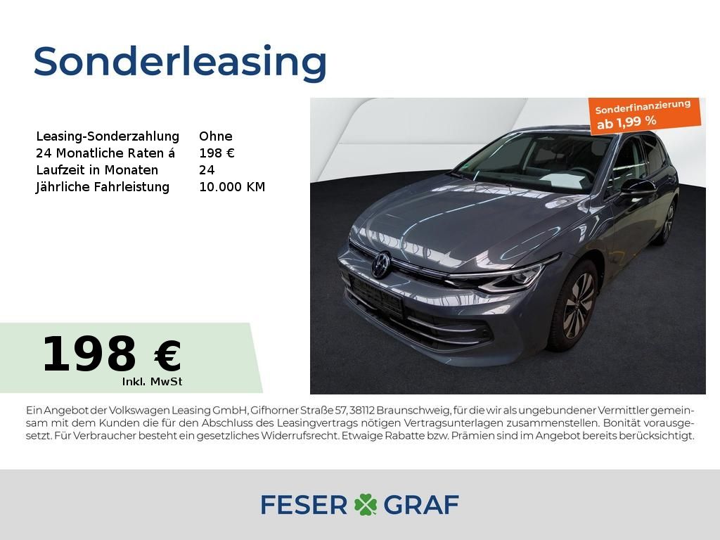 Golf GOAL 1.5 eTSI DSG AHK Navi SHZ RFK