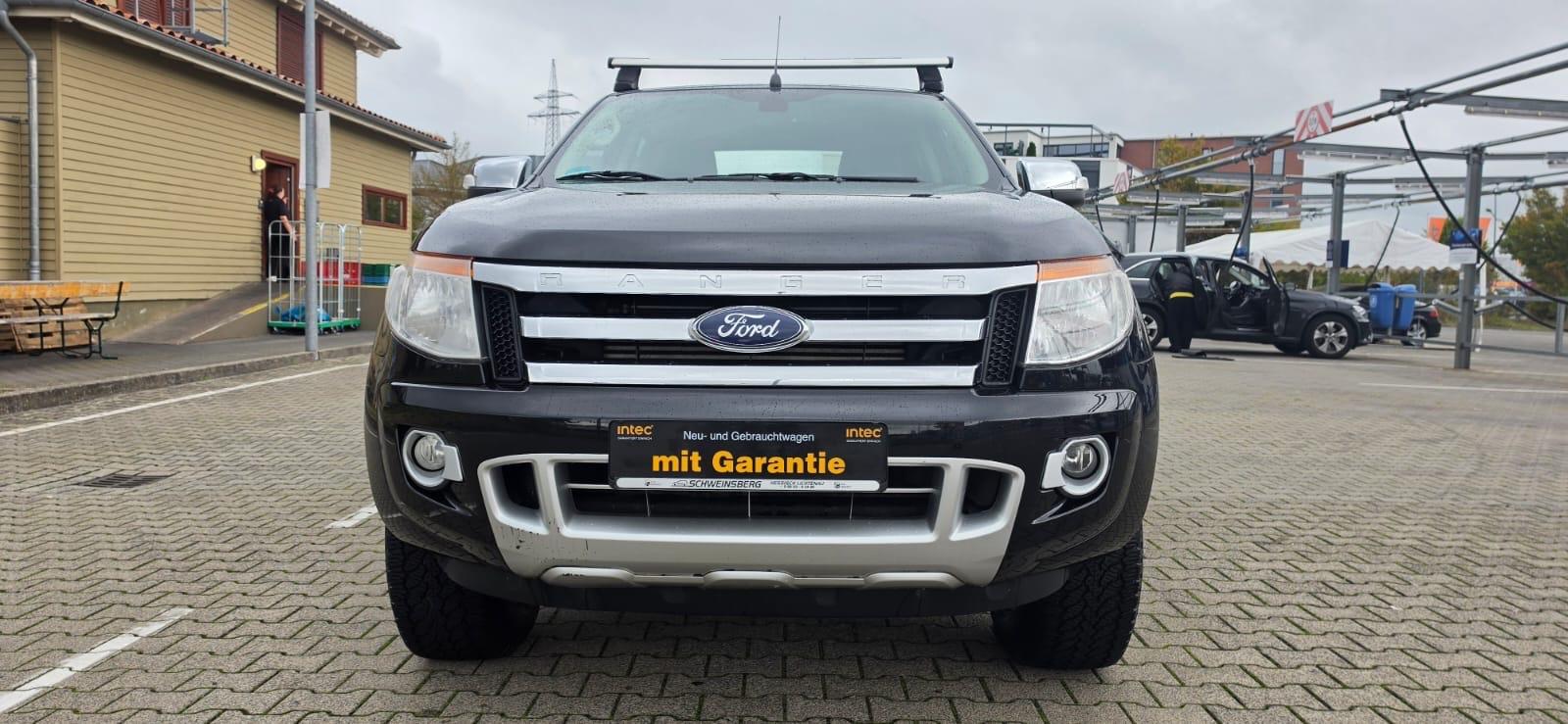 Ford Ranger Limited 3.2 TDCI 200ch - TVA Récupérable - Attelage - Entretien récent - Sièges éléctriques / chauffants
