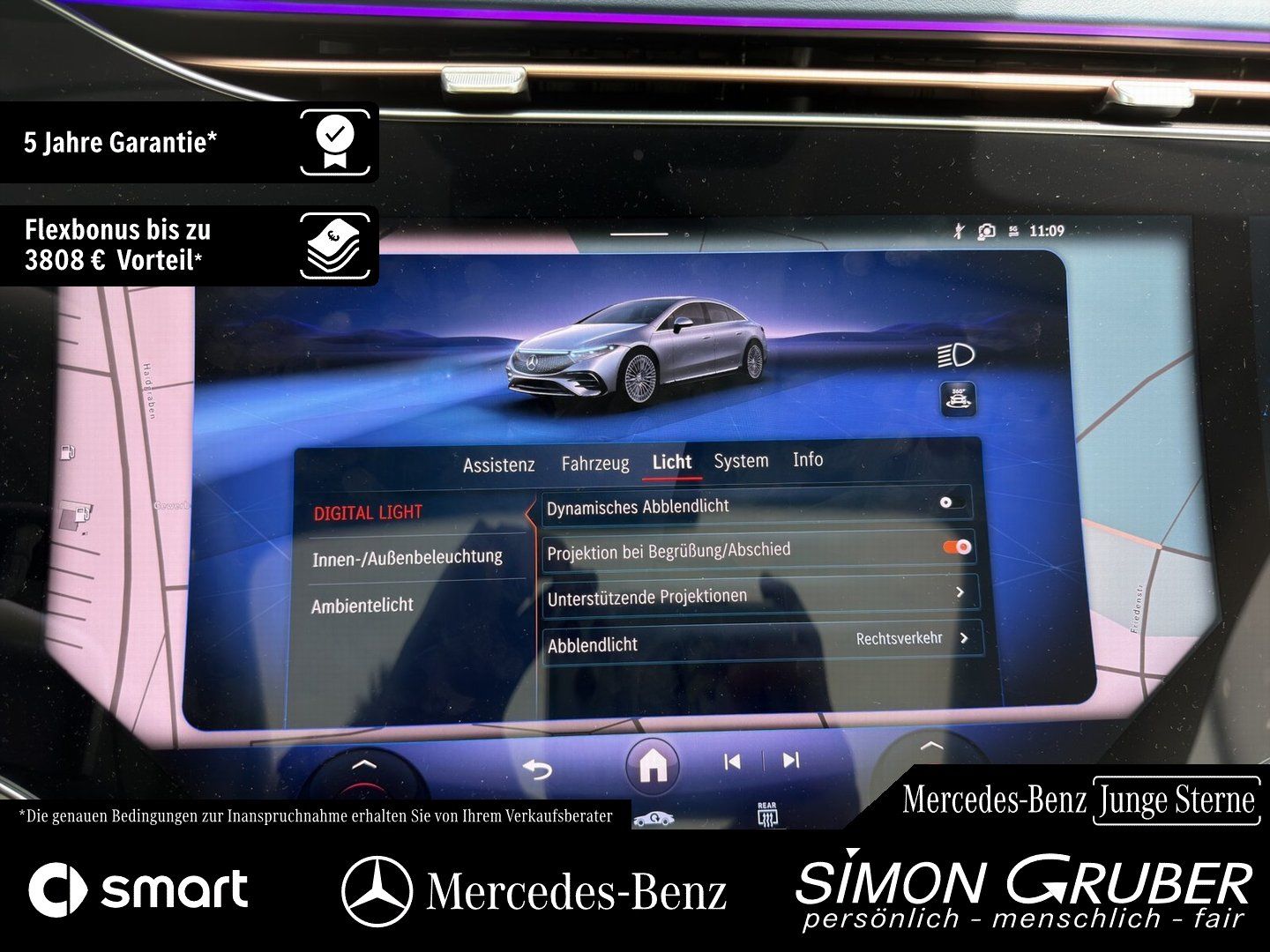 Fahrzeugabbildung Mercedes-Benz EQS 580 4M AMG Exklusive Drive Pilot AHK Md 2026