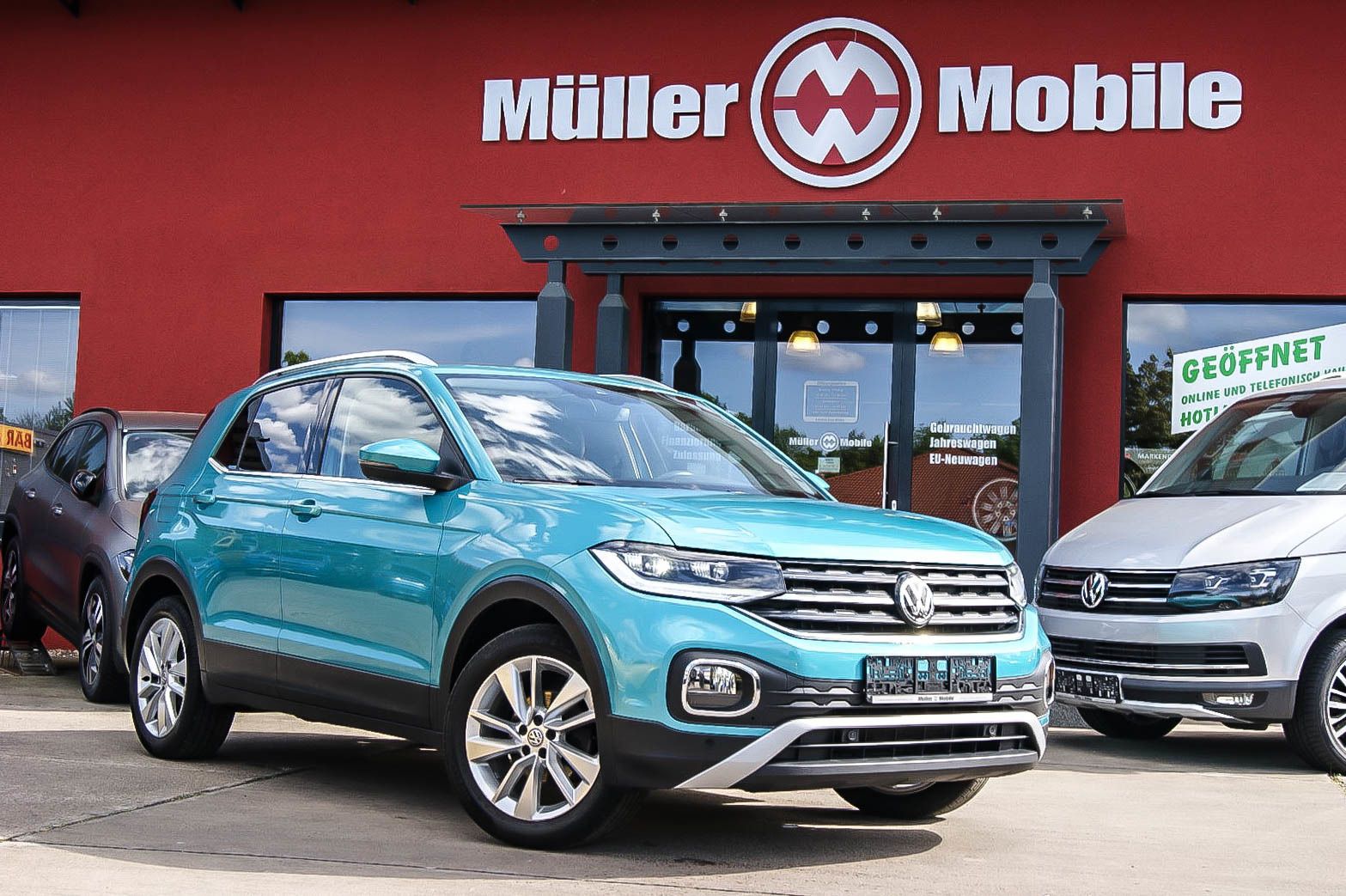 Fahrzeugabbildung Volkswagen T-Cross HIGHLINE 1.0 TSI NAVI LED VIRTUAL 1.HAND