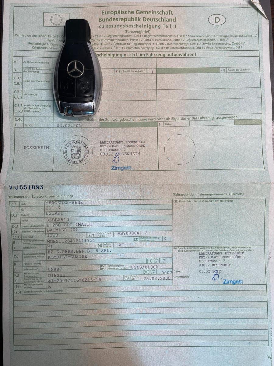 Mercedes-Benz E280 2009 — photo 8