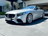 Mercedes-Benz S 63 AMG Mercedes-AMG S 63 4MATIC Cabriolet AMG - silberne Mercedes-Benz S 63 AMG