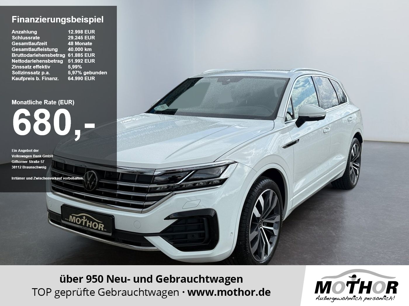 Volkswagen Touareg R-Line 3.0 V6 TDI 4Motion DSG Matrix LED foto 1