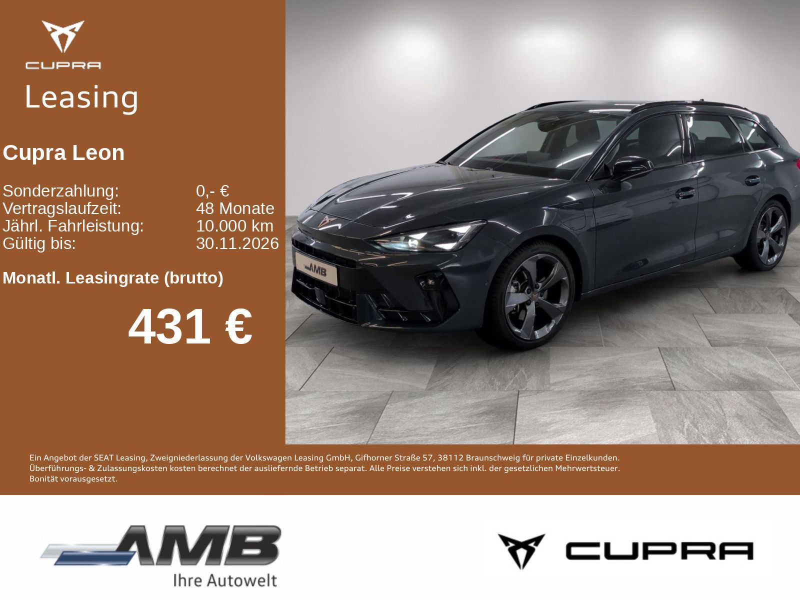 Cupra Leon Sportstourer 1.5 e-HYBRID AHK Matrix 01.31G foto 1
