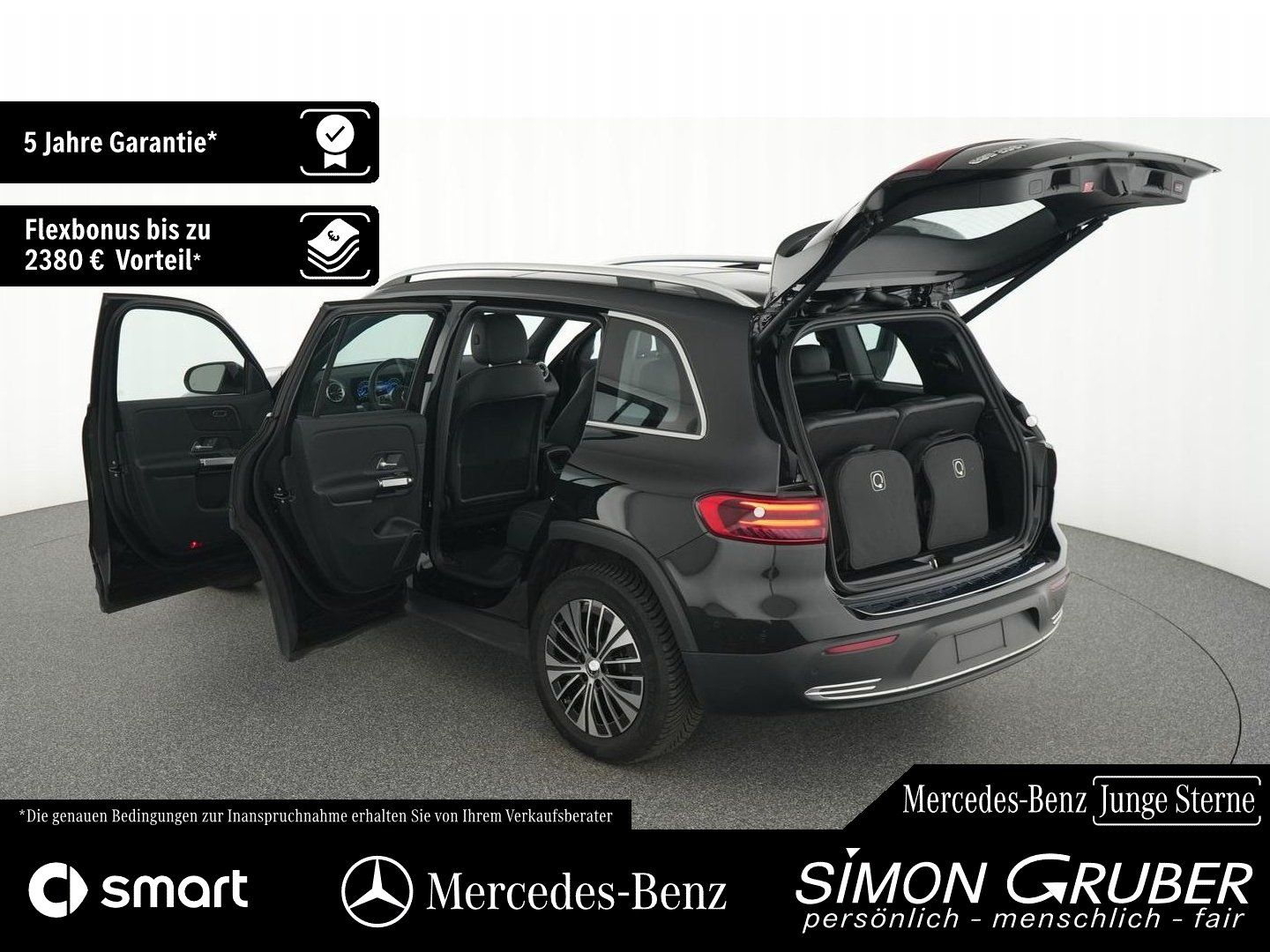 Fahrzeugabbildung Mercedes-Benz EQB 250+ Progressive Adv. Pano Kamera Amb 7Sitze