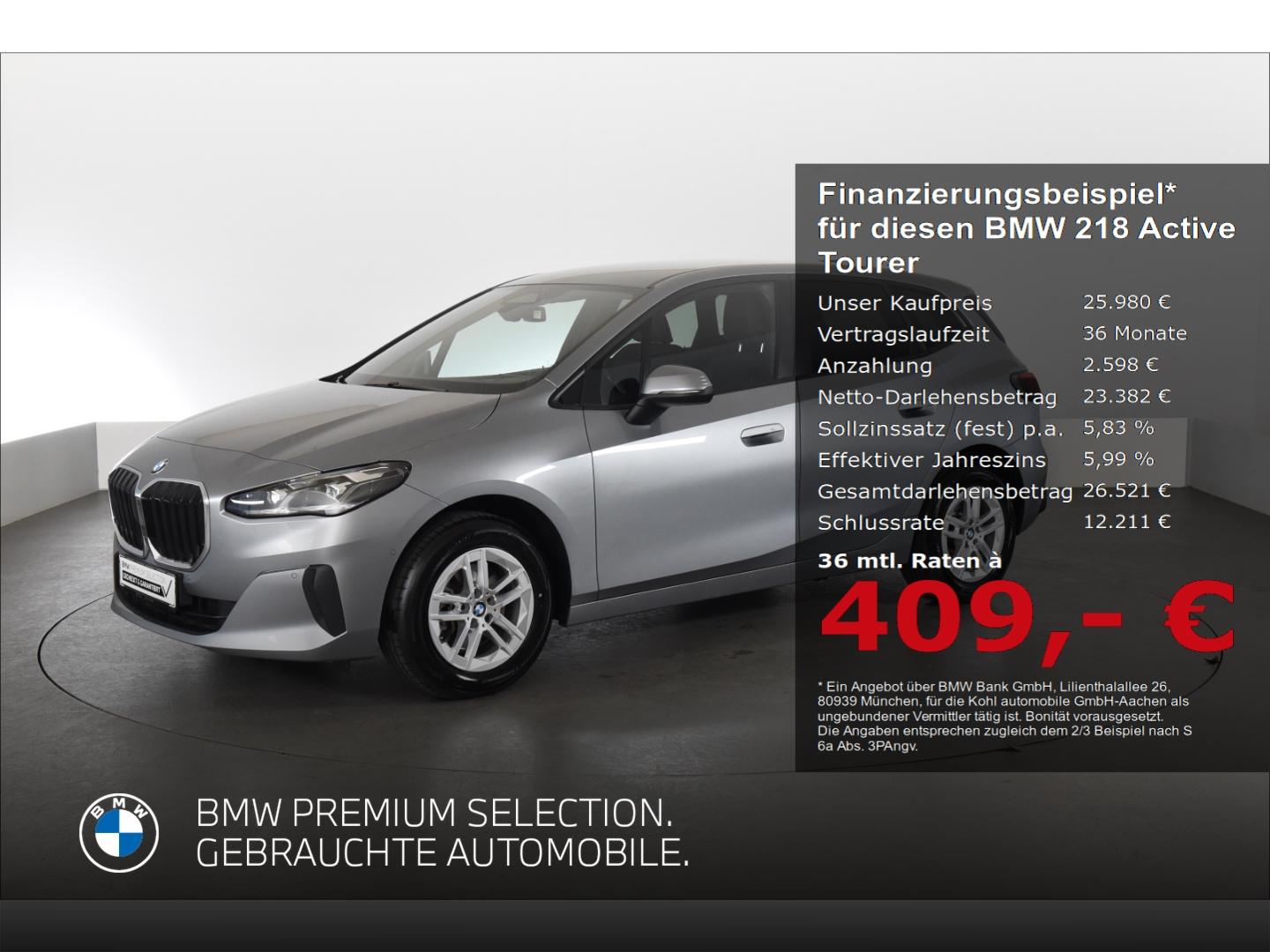 BMW 218 Active Tourer i Anhängerkupplung Sitzheizung