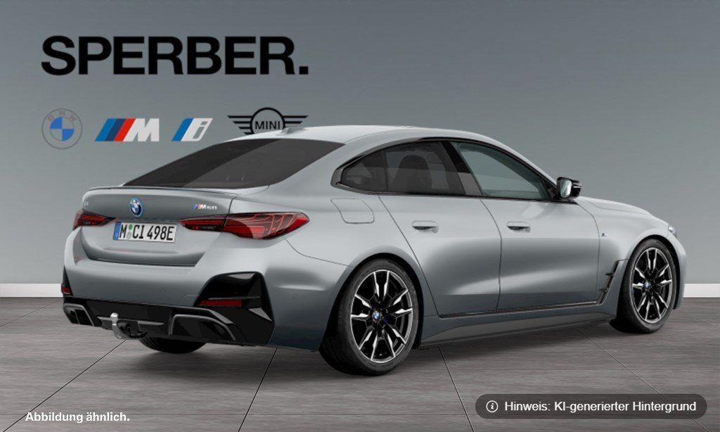 BMW i4 M50 M Technik AHK 19 Zoll Memory Frozen foto 2