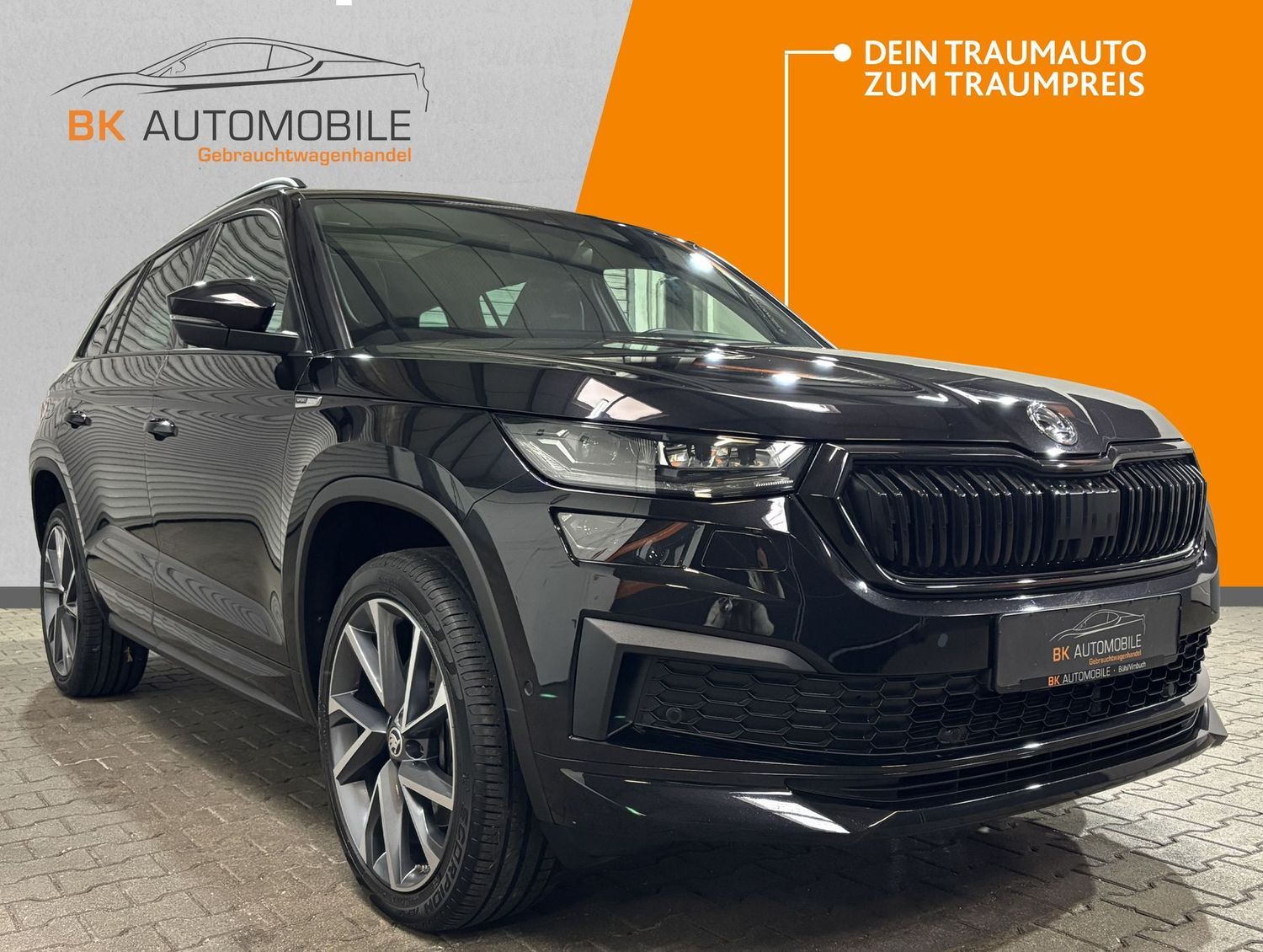 Fahrzeugabbildung SKODA Kodiaq Sportline 4x4#Matrix#Virtual#ACC#Pano#AHK