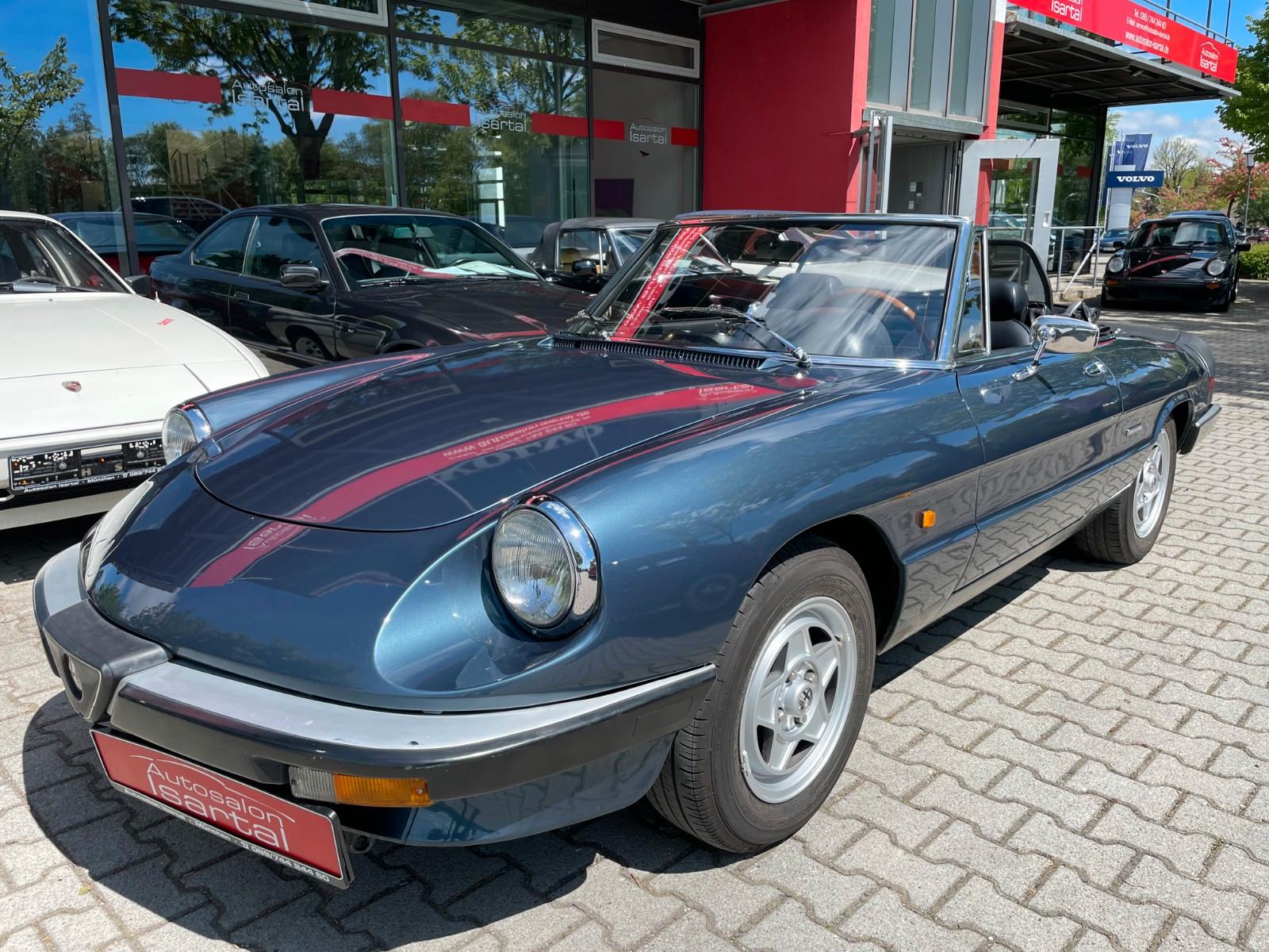 Alfa Romeo Spider 1.6 Vergaser -H-Kennz. - Top-Technik