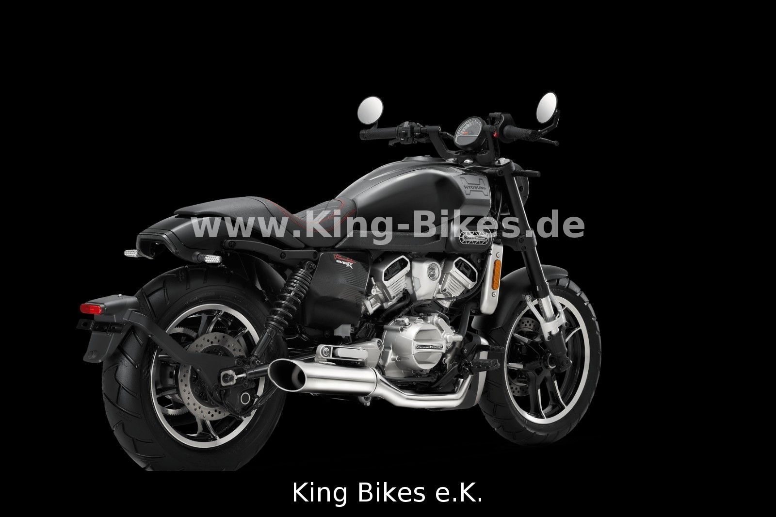 Fahrzeugabbildung Hyosung GV 125 X ABS - Euro 5+ GV125X - 3 Jahre Garantie