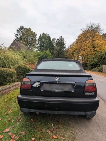 Volkswagen VW 3er Golf Cabrio schwarz