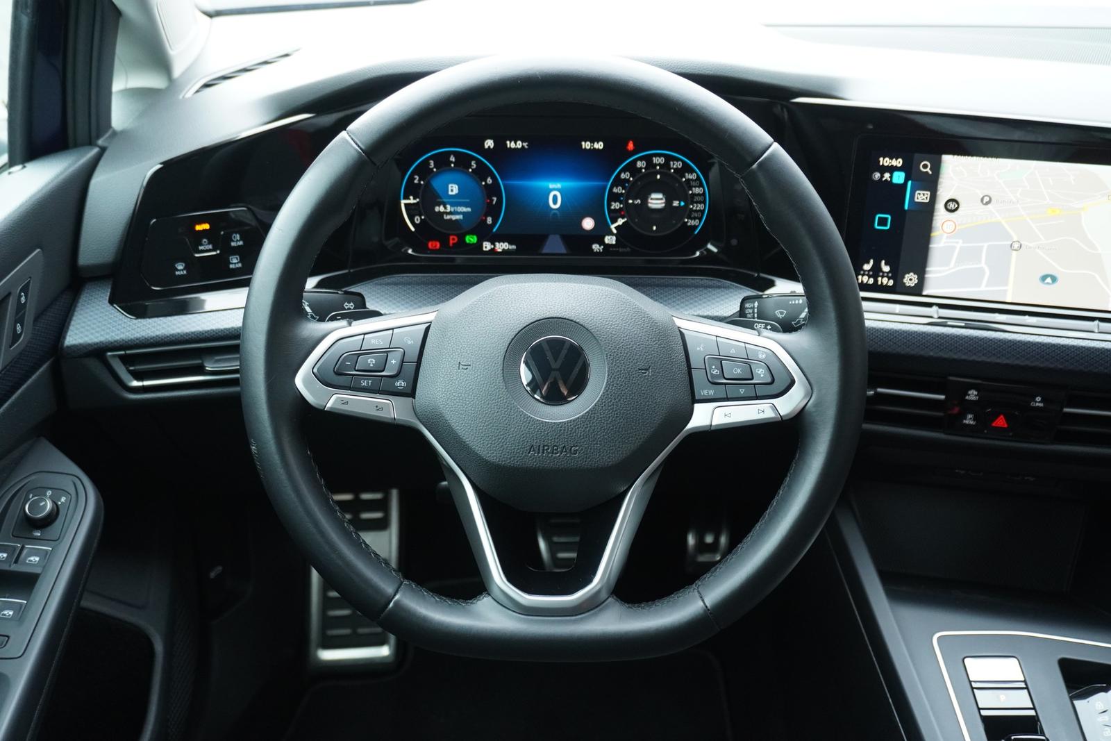Volkswagen Golf VIII eTSI Klimaaut. LED Navi Kamera, миниатюра 9
