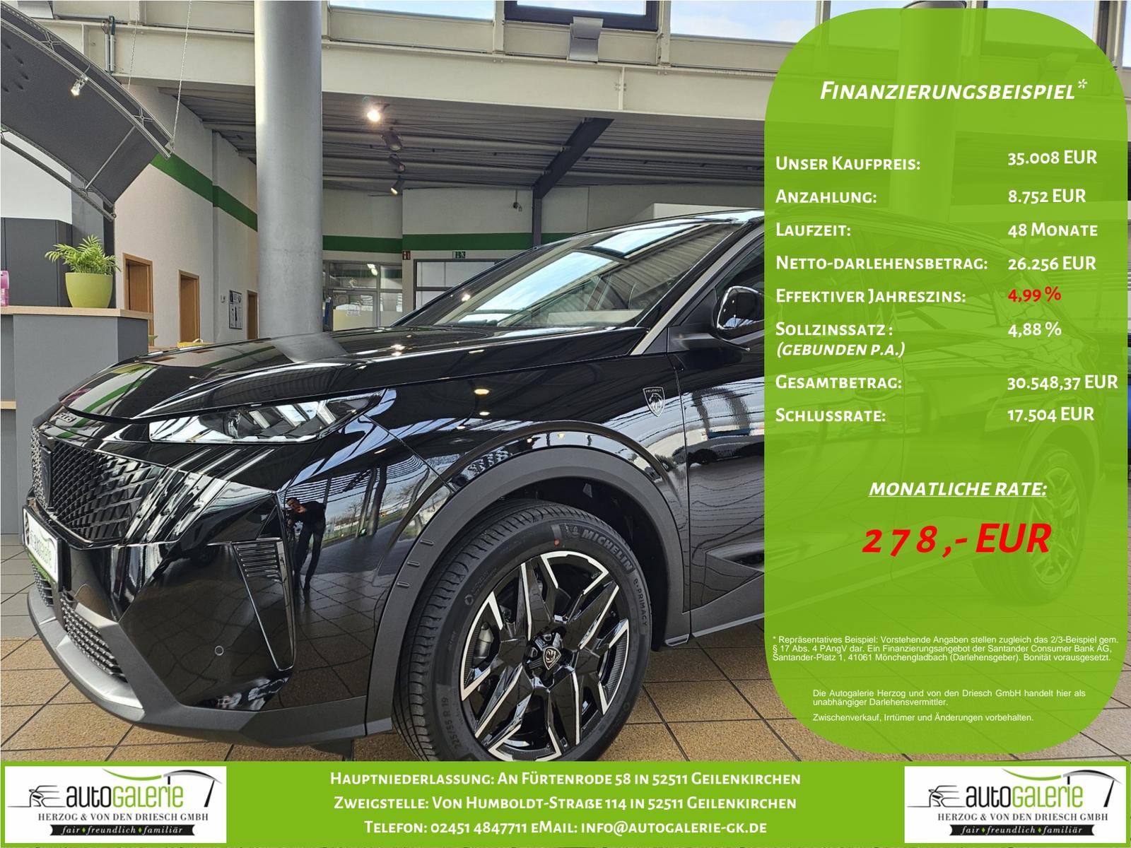 Peugeot 5008 Hybrid 145 e-DSC6 GT