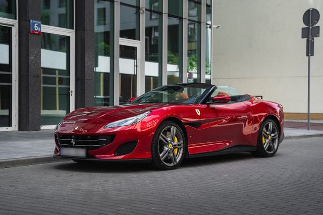 Ferrari Portofino Rosso Coburn, Cuoio, Warranty, TOP!