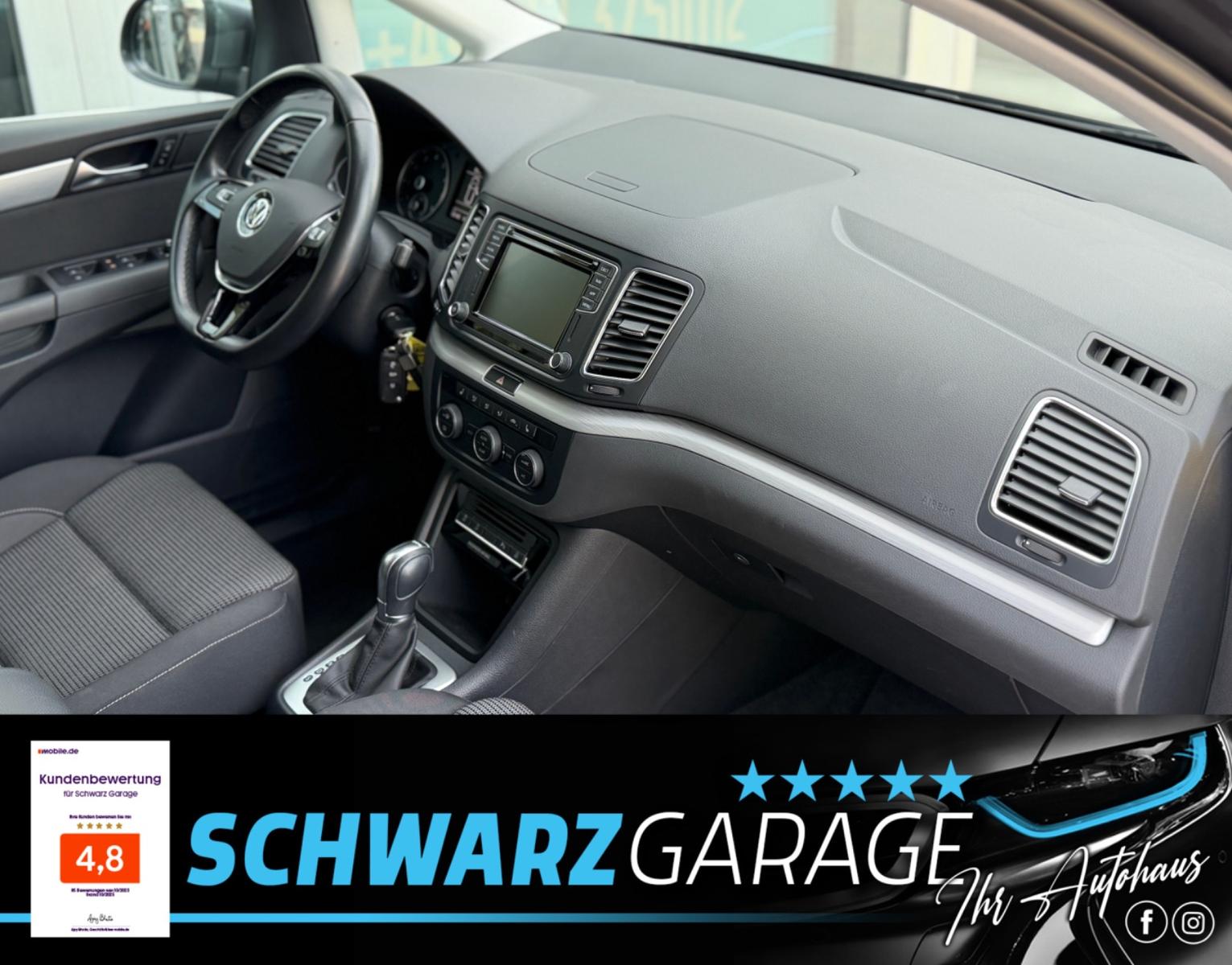 Volkswagen Sharan Comfortline 7-SITZER * KLIMA * SHZ * NAVI, миниатюра 27