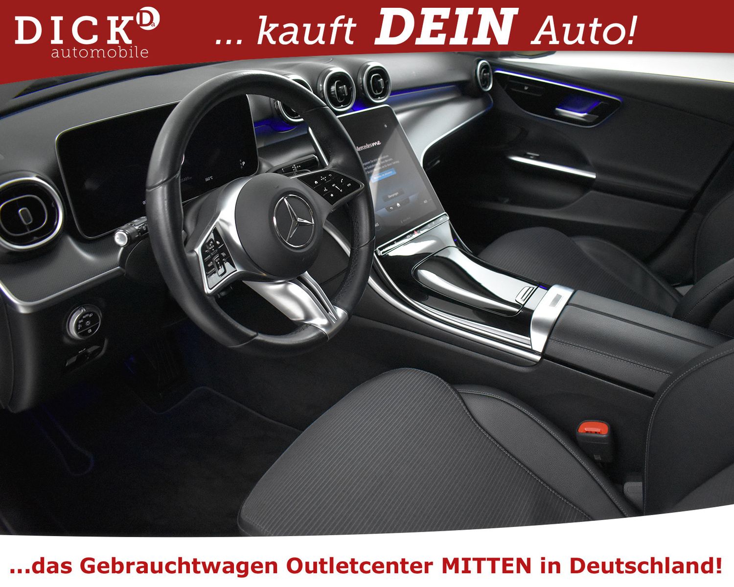 MERCEDES-BENZ C180 9G 2X Avantg WIDES+NAVI+LEDER+SHZ+KAM+LED+ - Image 10