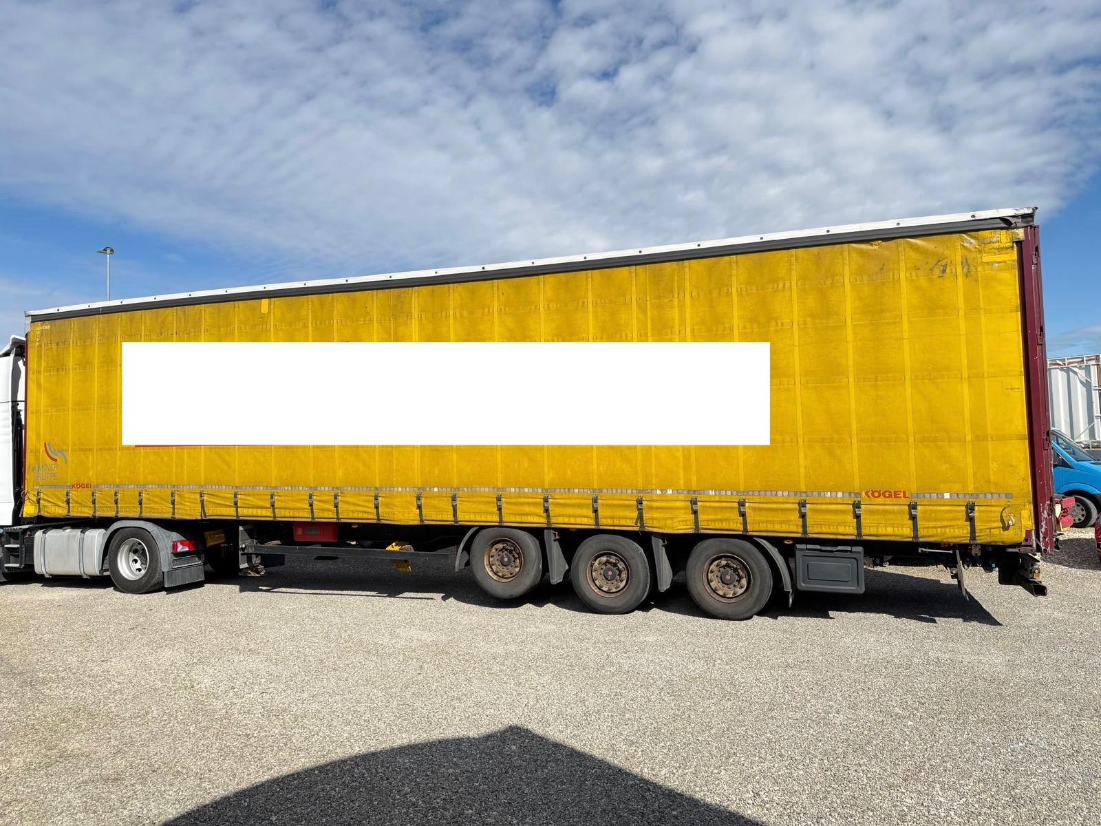 Kögel MEGA S24 Scheiben Ausziehbar+ Hubdach