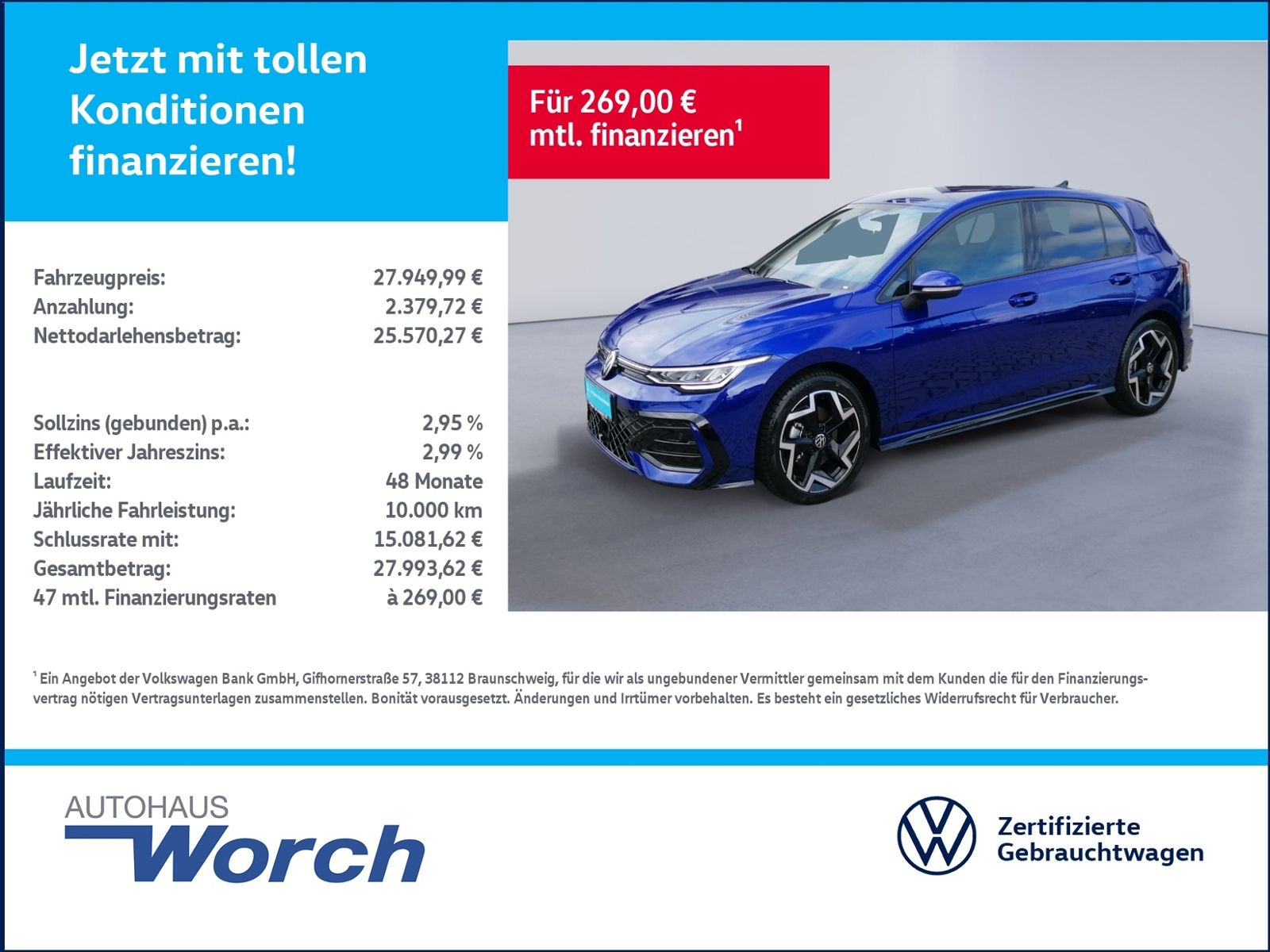 Golf VIII 1.5 TSI R Line KAMERA+NAVI