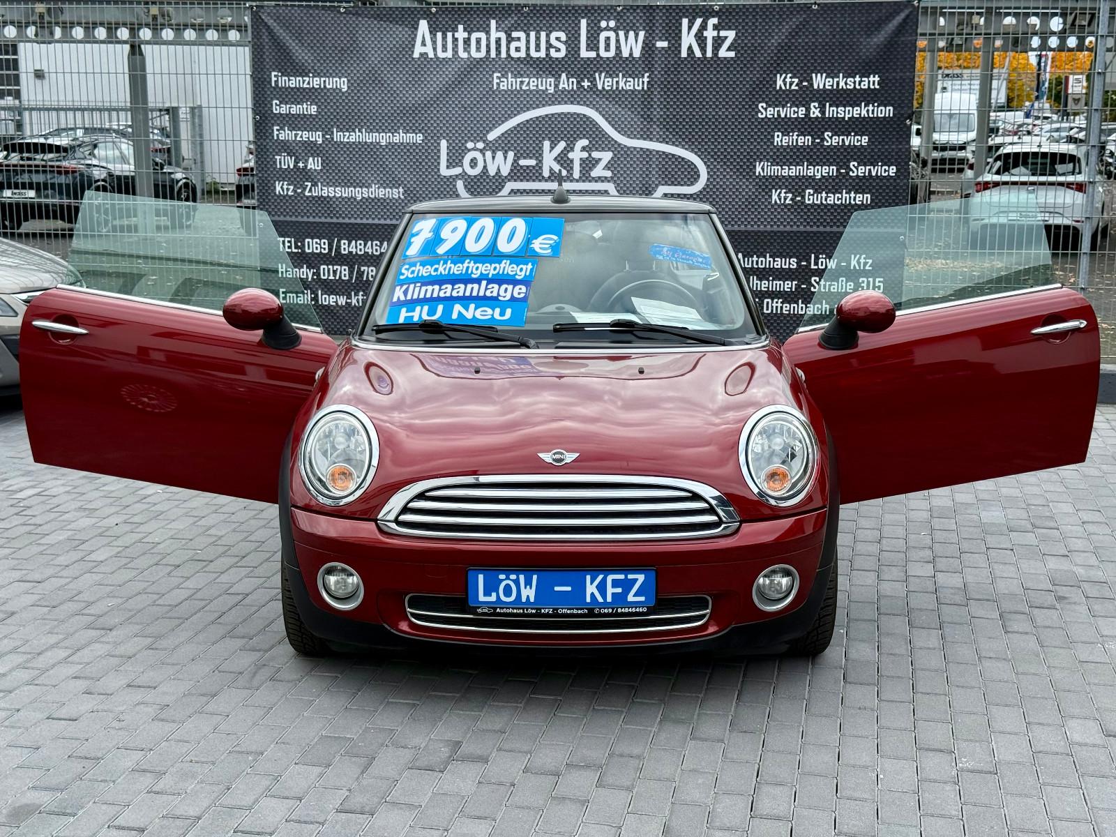 MINI ONE Cabrio One TÜV NEU SCHECKHEFT ALLWETTERREIFE