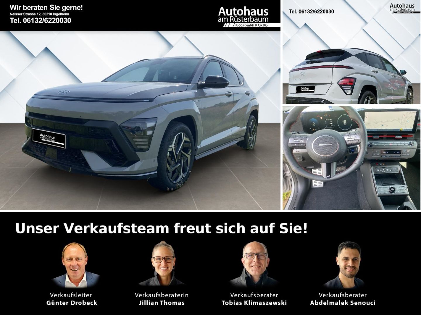 Hyundai KONA N-Line SX2 (MY26) 1.6 (180PS) el. Heckklapp