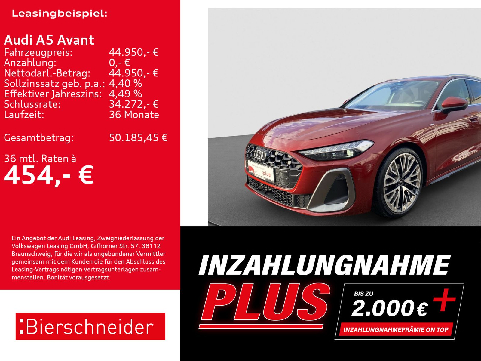 Audi A5 Avant TFSI S-Line 20 AHK LED CAM ACC imagem 2