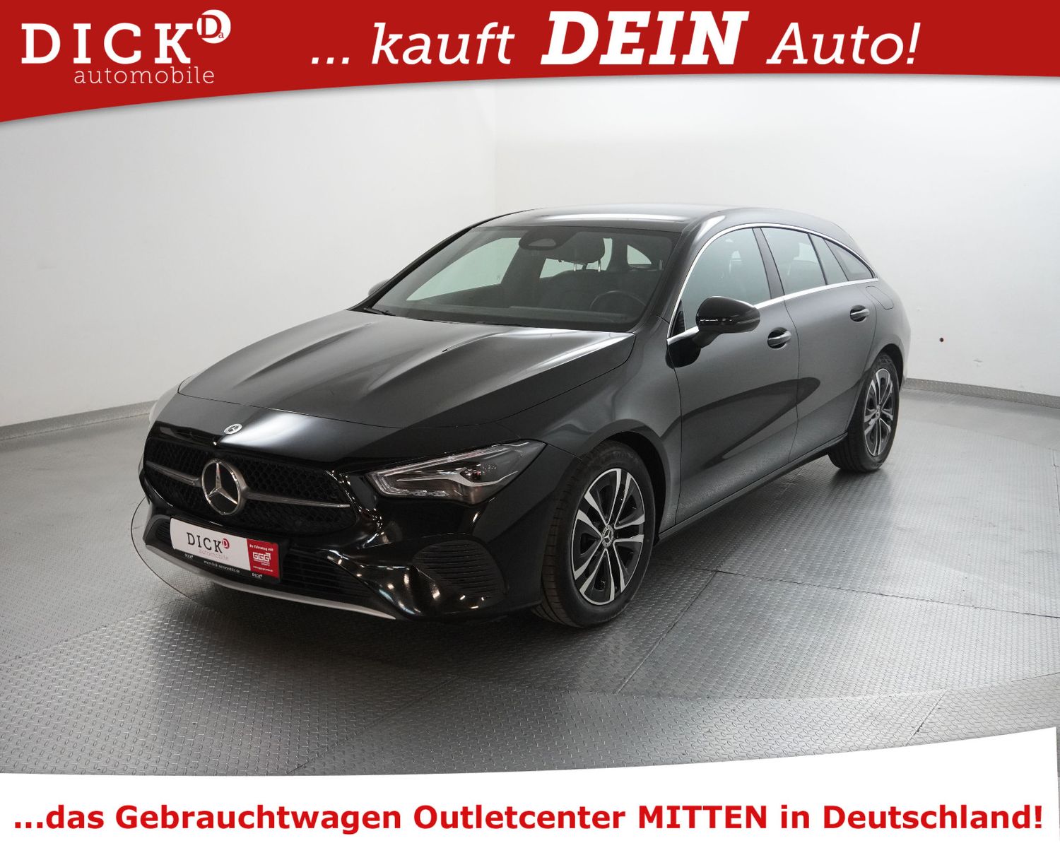 Fahrzeugabbildung Mercedes-Benz CLA180 SB CGI 7G Style LEDER+SHZ+NAV+KAM+LED+AHK
