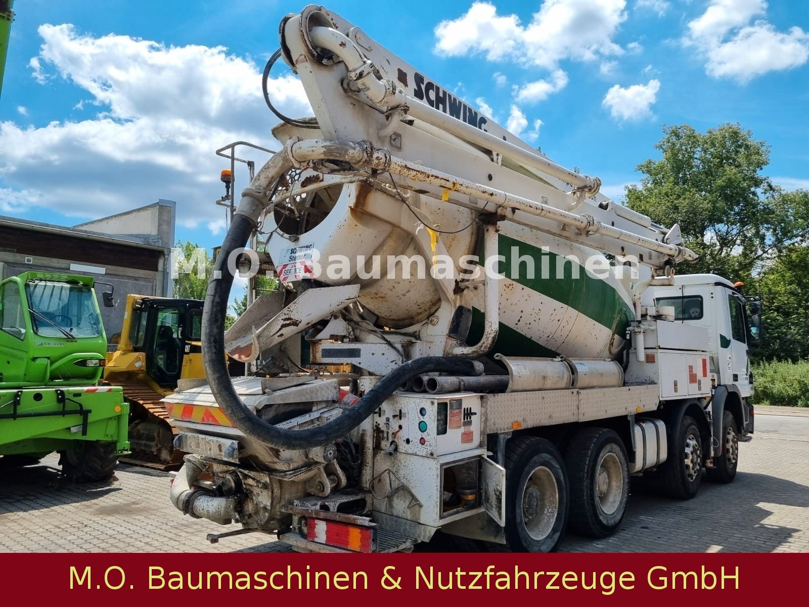 Fahrzeugabbildung Mercedes-Benz Actros 3241 Betonmischer+ Schwing Setter Pumpe