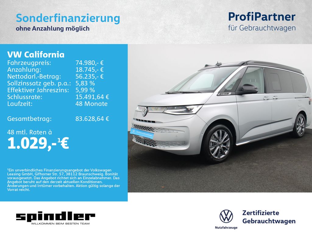 Image of Volkswagen T7 California
