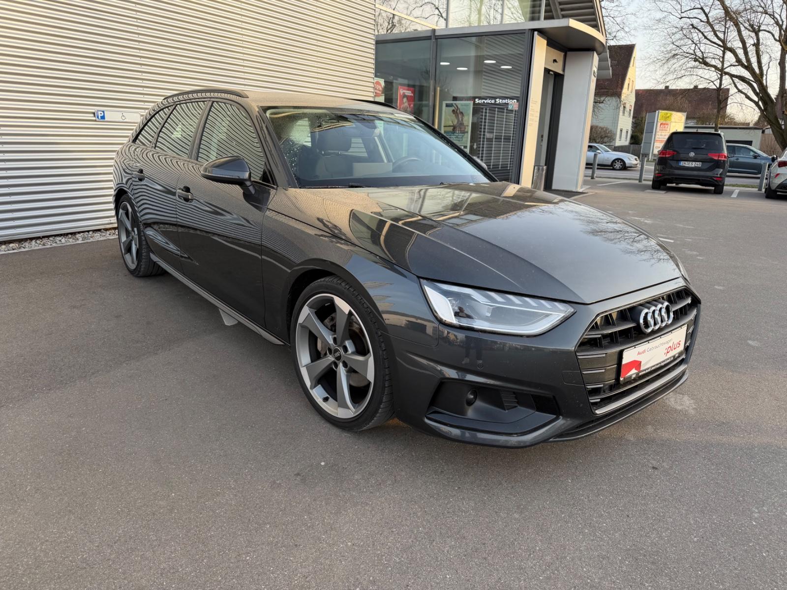 Audi A4 Avant 40 TDI advanced Virtual Optik schwarz