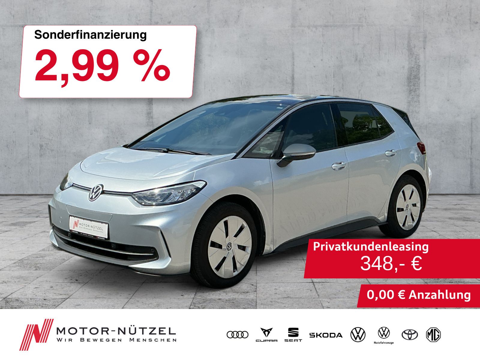 Volkswagen ID.3 150 kW Pro LED+NAV+APP+ACC+SHZ+2xPDC+DAB