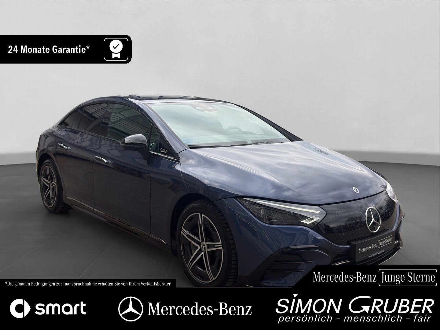 Fahrzeugabbildung Mercedes-Benz EQE 350 Edition AMG AHK WP Burm DigiL Mod 2024